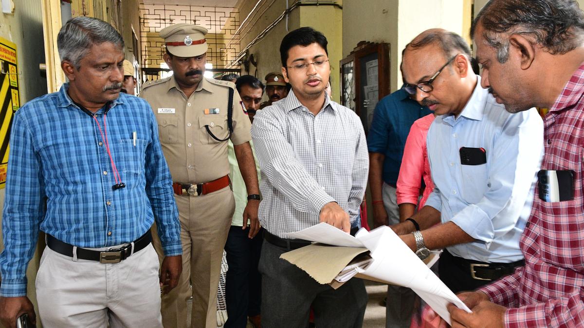 Collector inspects counting centres in Coimbatore, Pollachi The Hindu